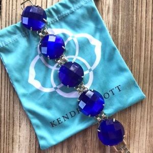 Kendra Scott bracelet Cassie Cobalt Blue